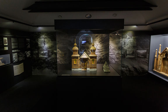 Exhibition at Park of Military History Pivka, 2020.