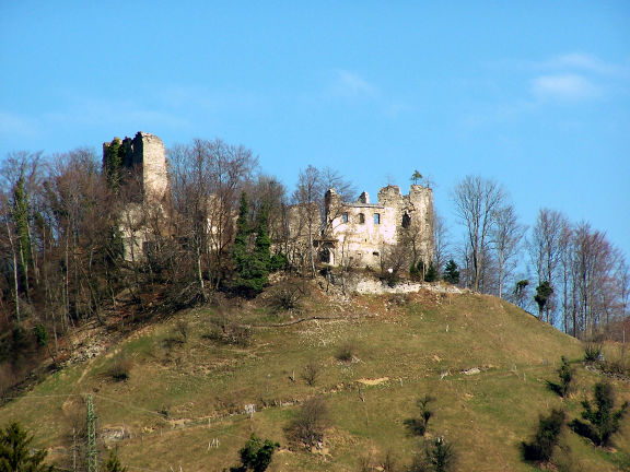 Ruins of the Gamberk Castle, photographed in 2008