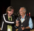 Ruggero Deodato receiving the Vicious Old Cat Award at the <!--LINK'" 0:499--> 2009
