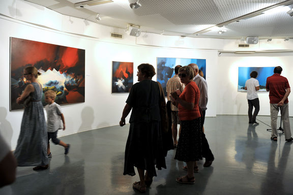 An exhibition at the Nova Gorica City Gallery, 2010