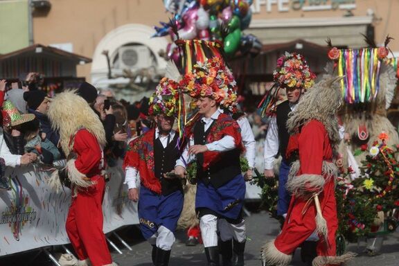 Opening ethno procession, Ptuj 2023. Author: Stanko Vozel