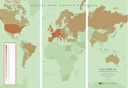 The printed version of the world map Culture from Slovenia Worldwide with the 950 events in 2013. Check out the online interactive world map featuring events collected 2010-2014.