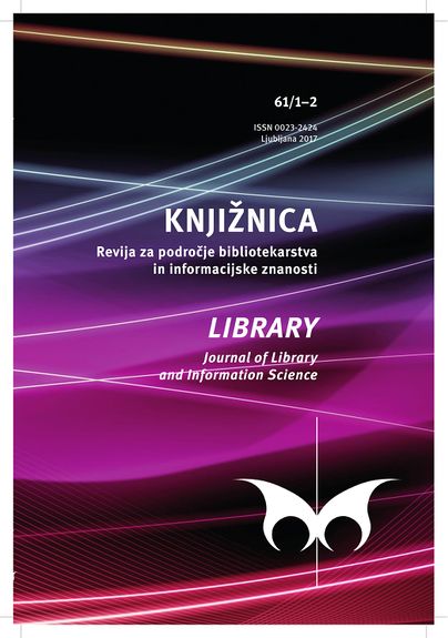 Library, Journal of Library and Information Science, 2017