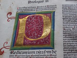Illuminated preaching manual, Nürnberg, 1485, held by <!--LINK'" 0:189-->