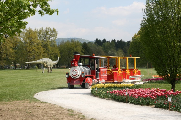 Arboretum Volcji Potok 2011 train ride.jpg