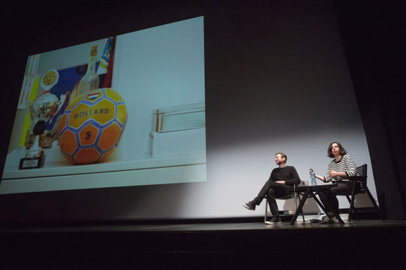 File:International Design Event 2015 A presentation by Liza Enebeis and Merijn van Velsen Photo Nada Zgank.jpg