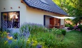 A new house with a garden that combines traditional and modern motifs, set up by <!--LINK'" 0:655-->, Ljubljana surroundings, 2010