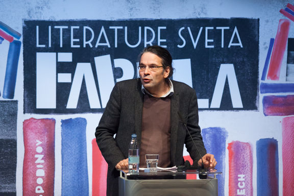 Philosopher Robert Pfaller's lecture White Lies, Black Truths at the World Literatures - Fabula Festival, 2015