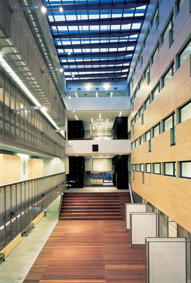 Interior of the Faculty of Electrical Engineering and Computer Science, University of Maribor, designed by Styria arhitektura d.o.o.