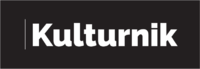 Kulturnik.si (logo) black backgroung.svg