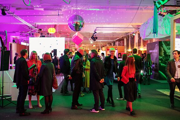 The opening gala evening, Month of Design (debug), 2018.