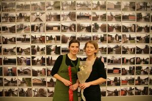 <!--LINK'" 0:84--> and <!--LINK'" 0:85-->, the curators of the <i>AT HOME: Architects France and Marta IvanÅ¡ek</i> exhibition at <!--LINK'" 0:86-->, 2010