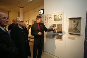 Opening of the exhibition <i>Concealed and Hidden from the Eyes</i>, curated by historian <!--LINK'" 0:138--> at the <!--LINK'" 0:139--> in Novo mesto, 2007