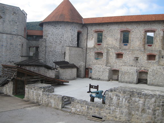 Žužemberk Castle Courtyard, 2011.