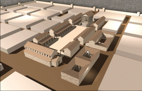 Emona, Legacy of a Roman City Emona forum.jpg