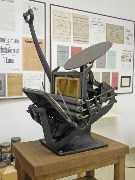 The Citizenship, Typography and Umbrella Manufacturing in Lendava exhibition by the Lendava-Lendva Gallery and Museum