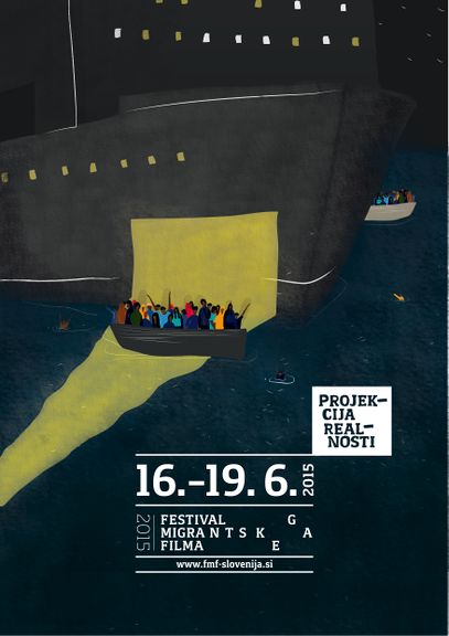 The Festival of Migrant Film poster, 2015