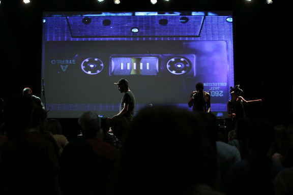 The Portuguese multimedia act Batida performing at Stara Elektrarna - Old Power Station, Druga Godba Festival, 2015