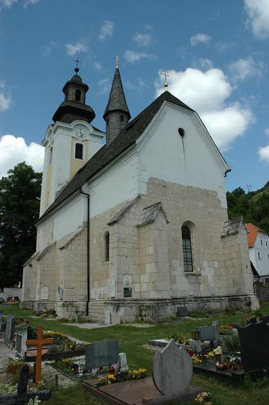 Church of the Visitation (Ecclesia Minor), Špitalič near Slovenske Konjice, the lower part of the Žiče Carthusian Monastery, circa 1190. Institute for the Protection of Cultural Heritage of Slovenia, Celje Regional Office