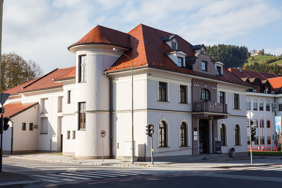 Exterior of Slovenj Gradec Culture House, 2019.