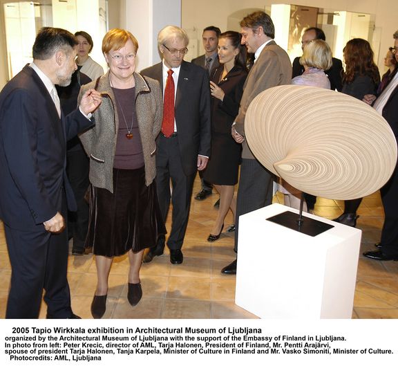 Embassy of the Republic of Finland in Slovenia 2005 Tapio Wirkkala exhibition.jpg
