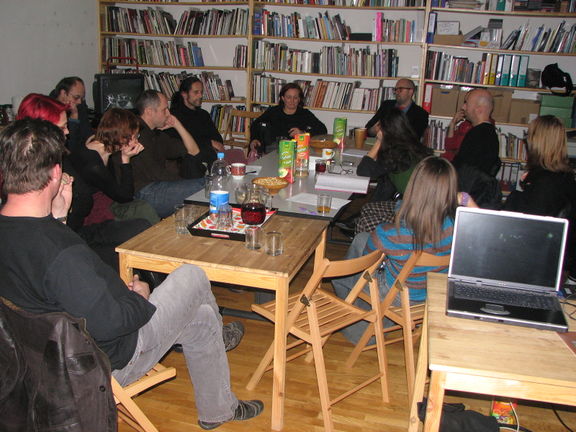 File:SCCA-Ljubljana Centre for Contemporary Arts Library 2007 Discussion.jpg