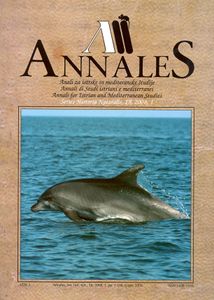 Annales Historia Naturalis cover, No. 1, 2008