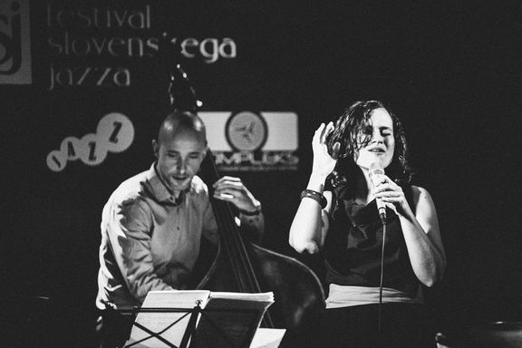 Festival of Slovenian Jazz 2015 Katja Sulc Robert Jukic Photo Nika Holcl.JPG