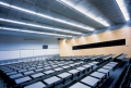 Lecture hall at the <!--LINK'" 0:19-->, designed by Styria arhitektura d.o.o.