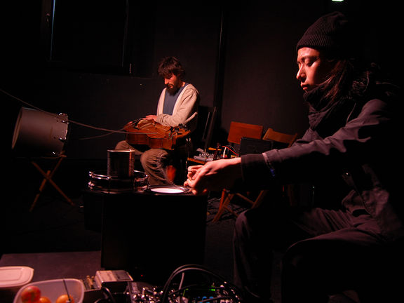FriForma series Daichi Yoshikawa & Samo Kutin at Pocket Theater, KUD Mreža, 2016
