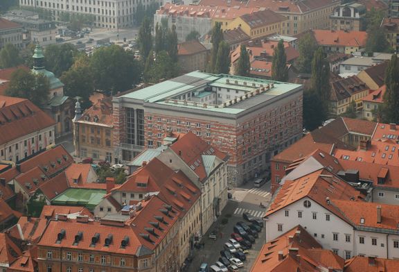 National and University Library by Jože Plečnik, 2010