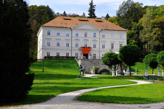 The International Centre of Graphic Arts (MGLC) is located in Tivoli Mansion, Ljubljana.