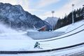 The Nordic Centre Planica with the Čaplja service building designed by the <!--LINK'" 0:29-->, 2016
