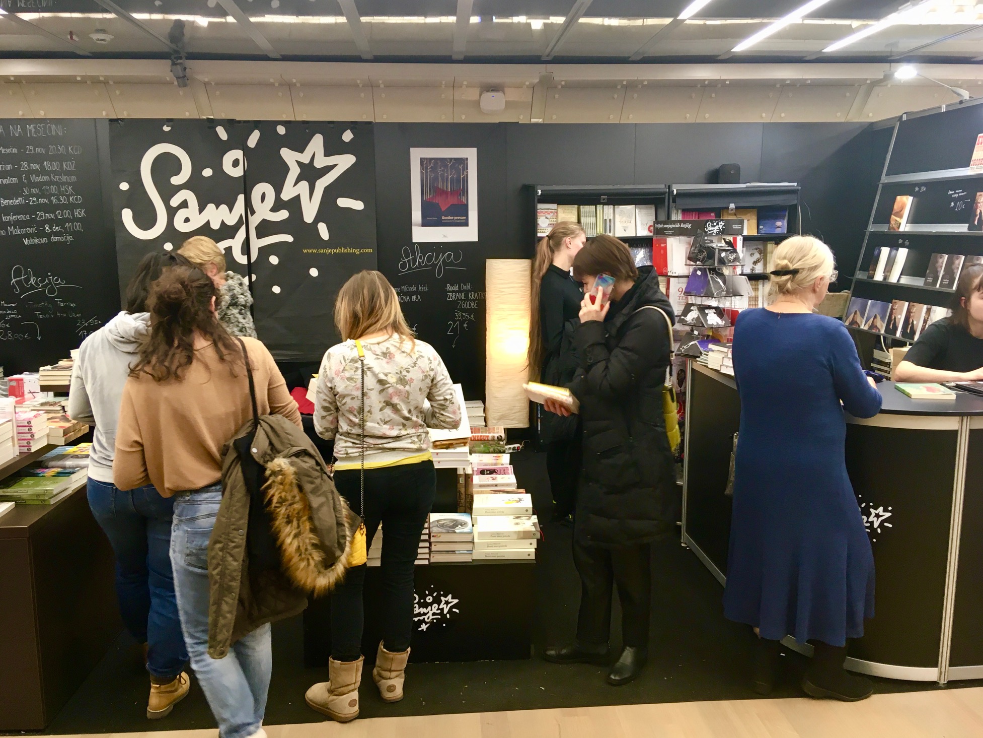 Slovene Book Fair 2019 Sanje ('Dreams') Publishing House stand Photo Alenka Strukelj.jpg