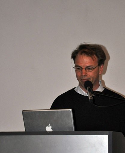 Karel van der Waarde's lecture on visual communication design, 2010