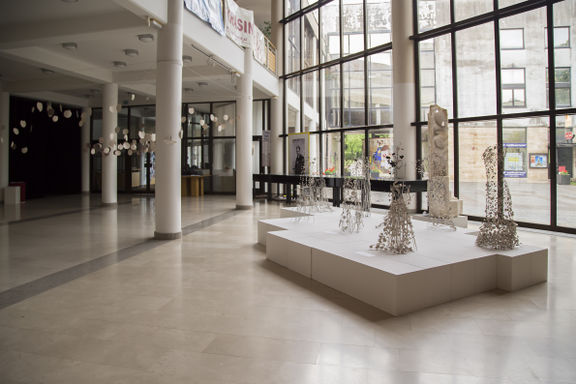 The Miro Kranjc Small Gallery, one of the three exhibition spaces available at the Kosovel Culture House Sežana, 2014