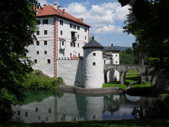 The Snežnik Castle, documented in 1269 when it was owned by the patriarchs of Aquileia,