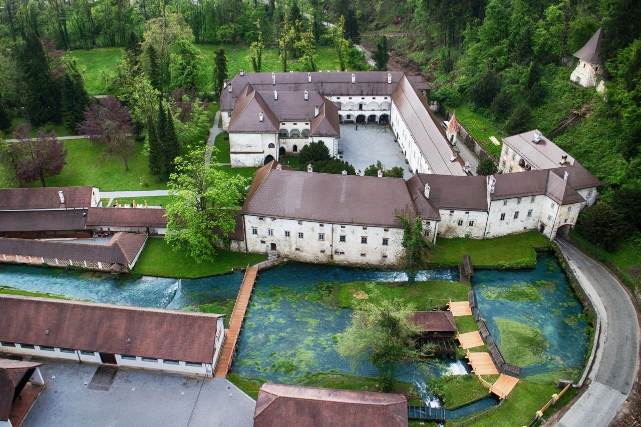 Technical Museum of Slovenia 2014 Aerial photo of the museum Photo Jure Korber.jpg