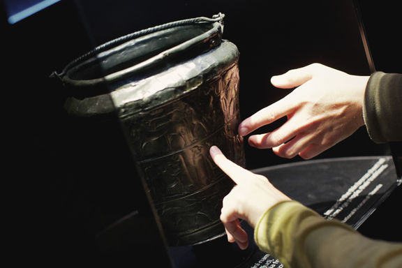 The bronze situla from Vače (500 BC), an original housed at the National Museum of Slovenia, is accessible to wider public at the Ljubljana Castle as a part of the Slovene History exhibition, 2010