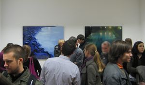 Opening of Matej Sitar exhibition <i>Pravljice</i> [Fairy Tales], Photon Gallery, 2010