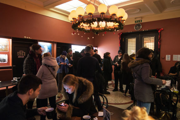 Slovenian Cinematheque, interior, 2017.