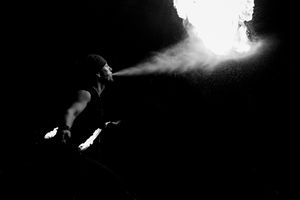 <i>Ana Plamenita</i>, a short festival of fire. An autumn version of <!--LINK'" 0:206-->, 2013