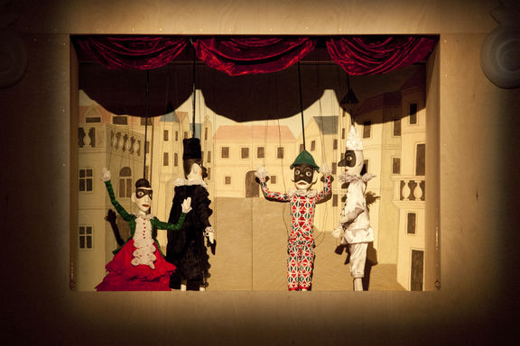 Silvan Omerzu's interpretation of Pinocchio [Ostržek], Produced by Ljubljana Puppet Theatre and Konj Puppet Theatre in 2015.