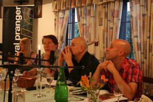 <!--LINK'" 0:291-->, meetings, panel discussions and readings of poetry are organised during the three-day event.
