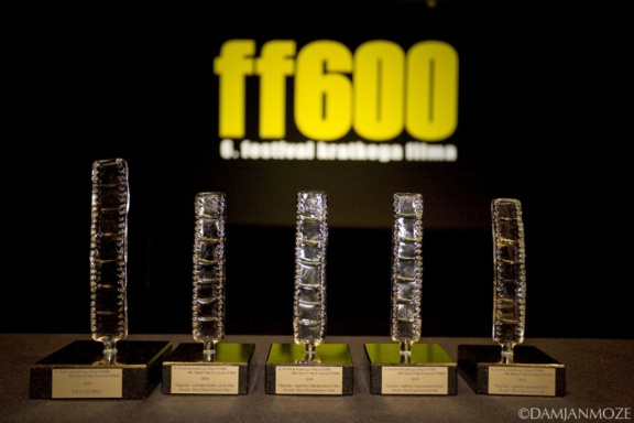 6th FF600 Film Festival awards, awarded by the jury to best film in each category and a Grand Prix for best overall in the festival 2009