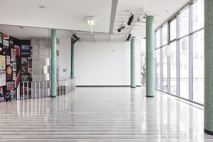 The exhibition space known as Kamera in <!--LINK'" 0:164--> is most often used for exhibitions and lectures, 2017