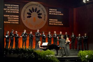 <!--LINK'" 0:437--> at the <i>Concours international de chant choral</i>, the winners of the Grand Prix VallÃ©e dâAoste, 2011