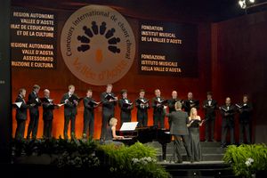 <!--LINK'" 0:723--> at the <i>Concours international de chant choral</i>, the winners of the Grand Prix VallÃ©e dâAoste, 2011