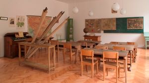 Education collection at <!--LINK'" 0:695-->, signs along the way, the development of basic education in Zasavje
