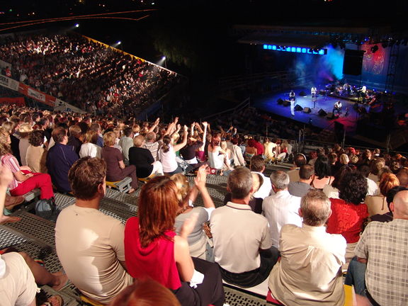 Central stage at Lent Festival in Maribor, 2005